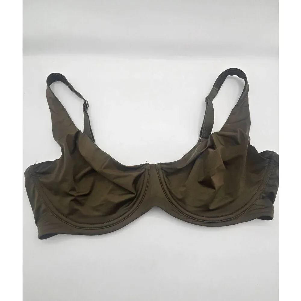 Cuup Bra Size 40E The Scoop Olive Green Underwire